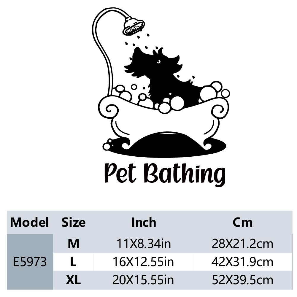 1PC 크리 에이 티브 애완 동물 미용 맞춤형 텍스트  - Pet Grooming 리뷰 및 가격