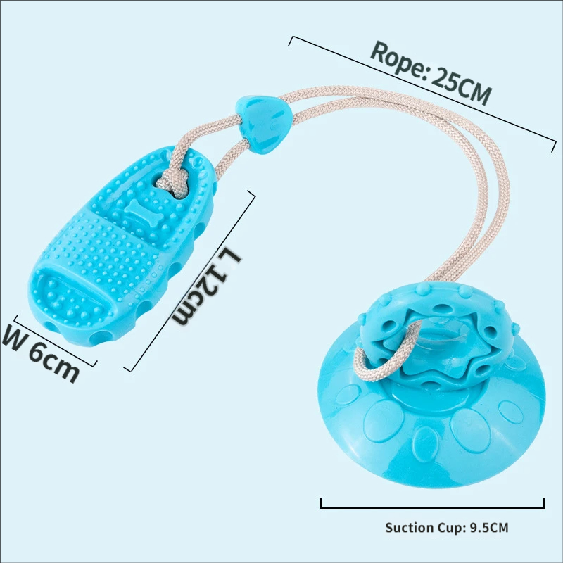 흡착판 강아지 놀이 장난감, 인터랙티브 풀 로프, 치아 - Suction Cup Dog Tug Toy 리뷰 및 가격