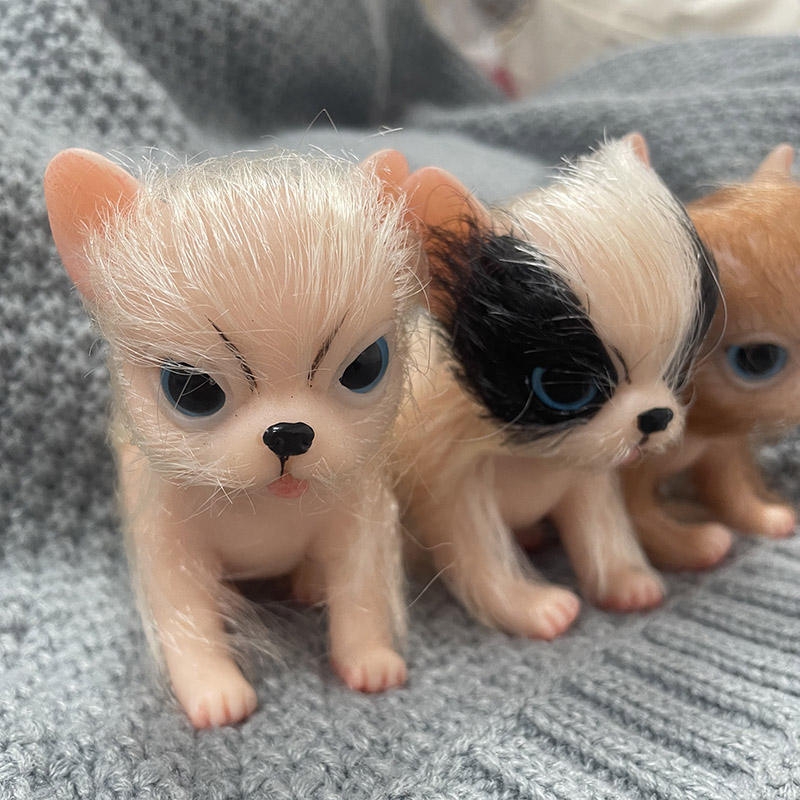 5인치 전신 실리콘 귀여운 미니 동물 치와와 강아지 인 - Interactive Squeaky Plush Dog Toy 리뷰 및 가격