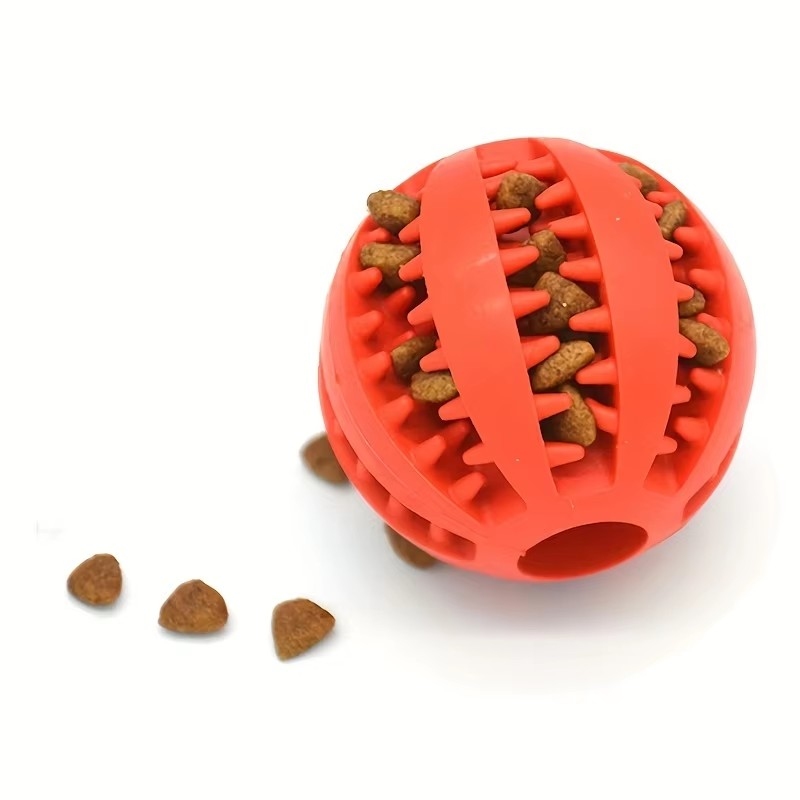 1/2개 강아지 장난감 공, 인터랙티브 고무공, 강아지 - Dog Puzzle Feeder Toy 리뷰 및 가격